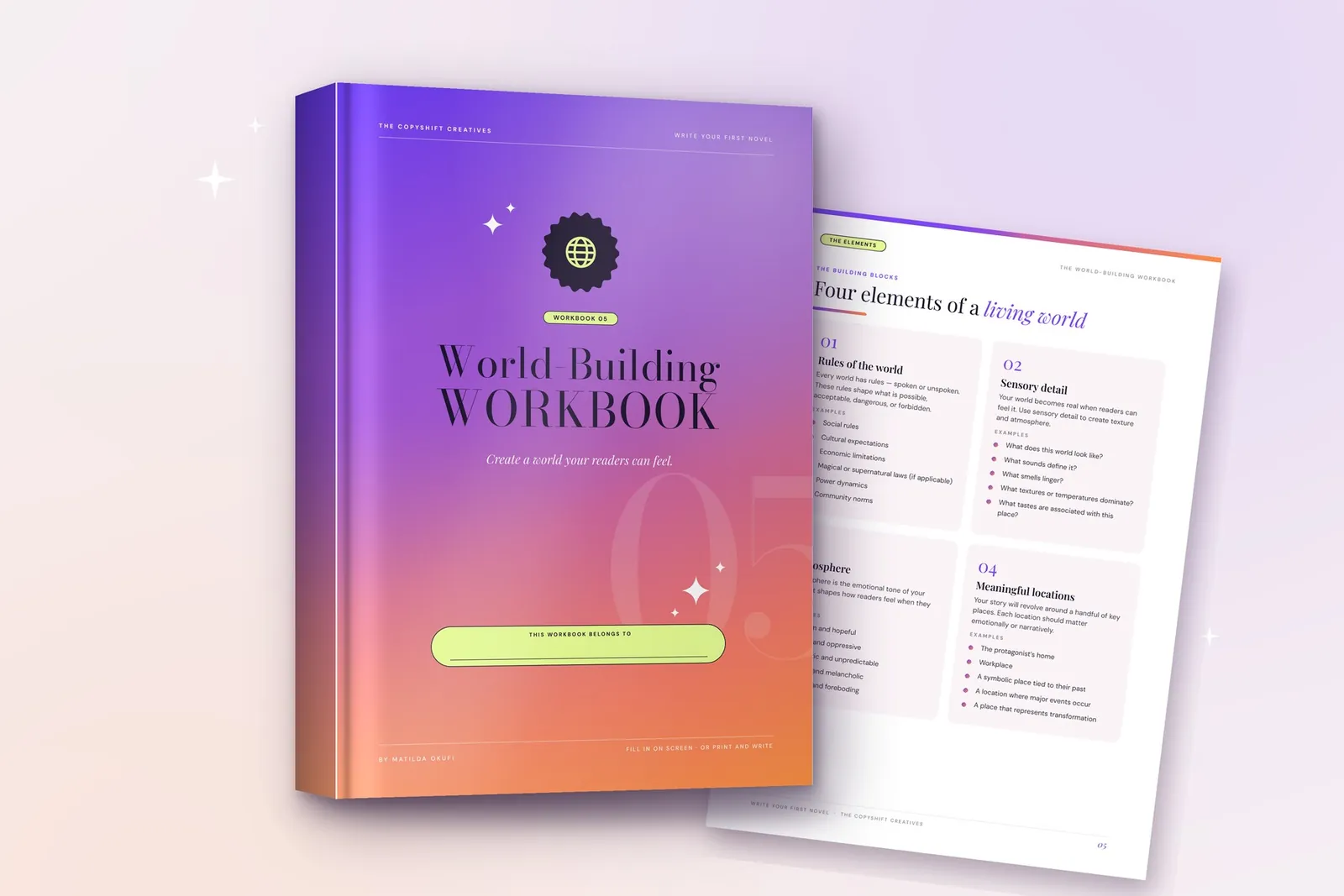 The World-Building Workbook cover