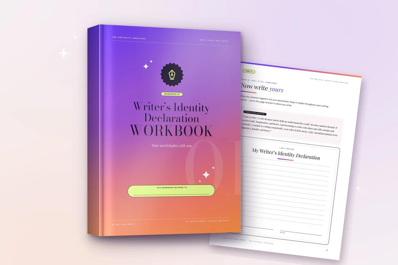 The Writer's Identity Declaration cover